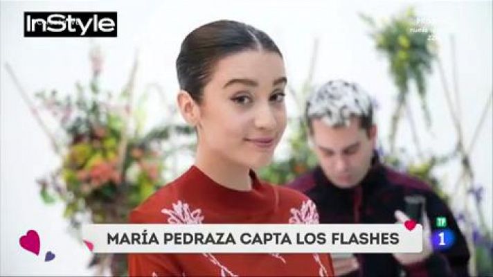 María Pedraza capta los flashes