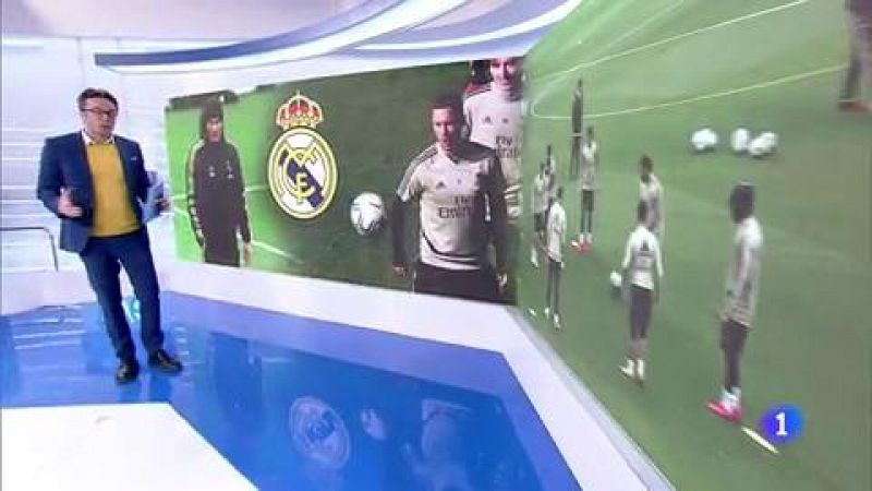 Zidane: "Hazard está preparado para jugar"