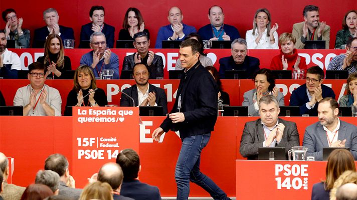 Sánchez dice ante sus barones que el diálogo en Cataluña no se hará "en perjuicio" de otros territorios