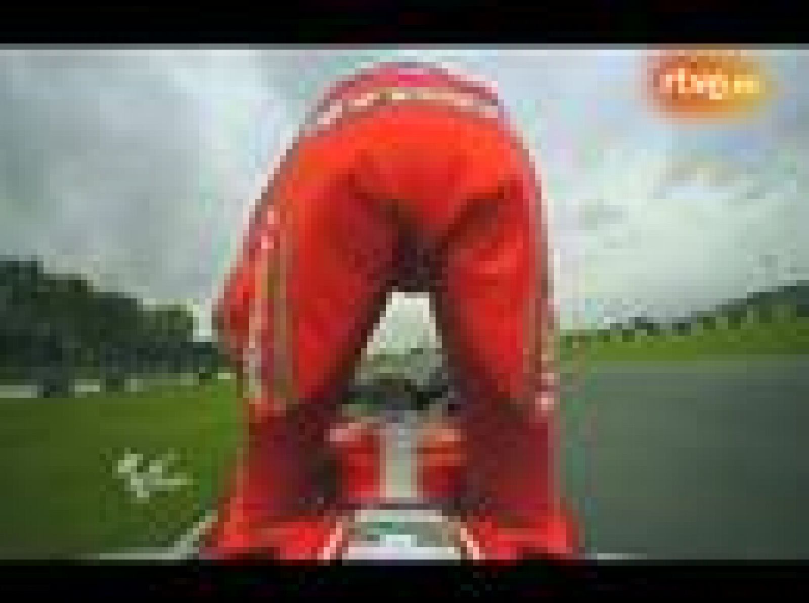 La cara más simpática del Gran Premio de Gran Bretaña.