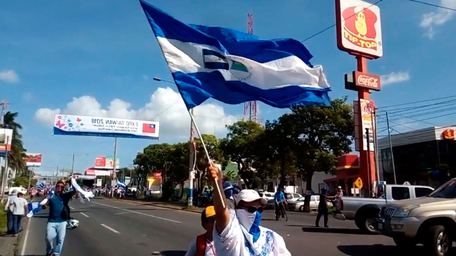 Trailer del documental 'Nicaragua, una patria libre para vivir, la insurrección de los nietos de la revolución sandinista'