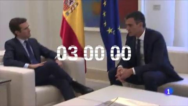 Primera reunión entre Sánchez y Casado tras la formación del Gobierno de coalición PSOE-Podemos