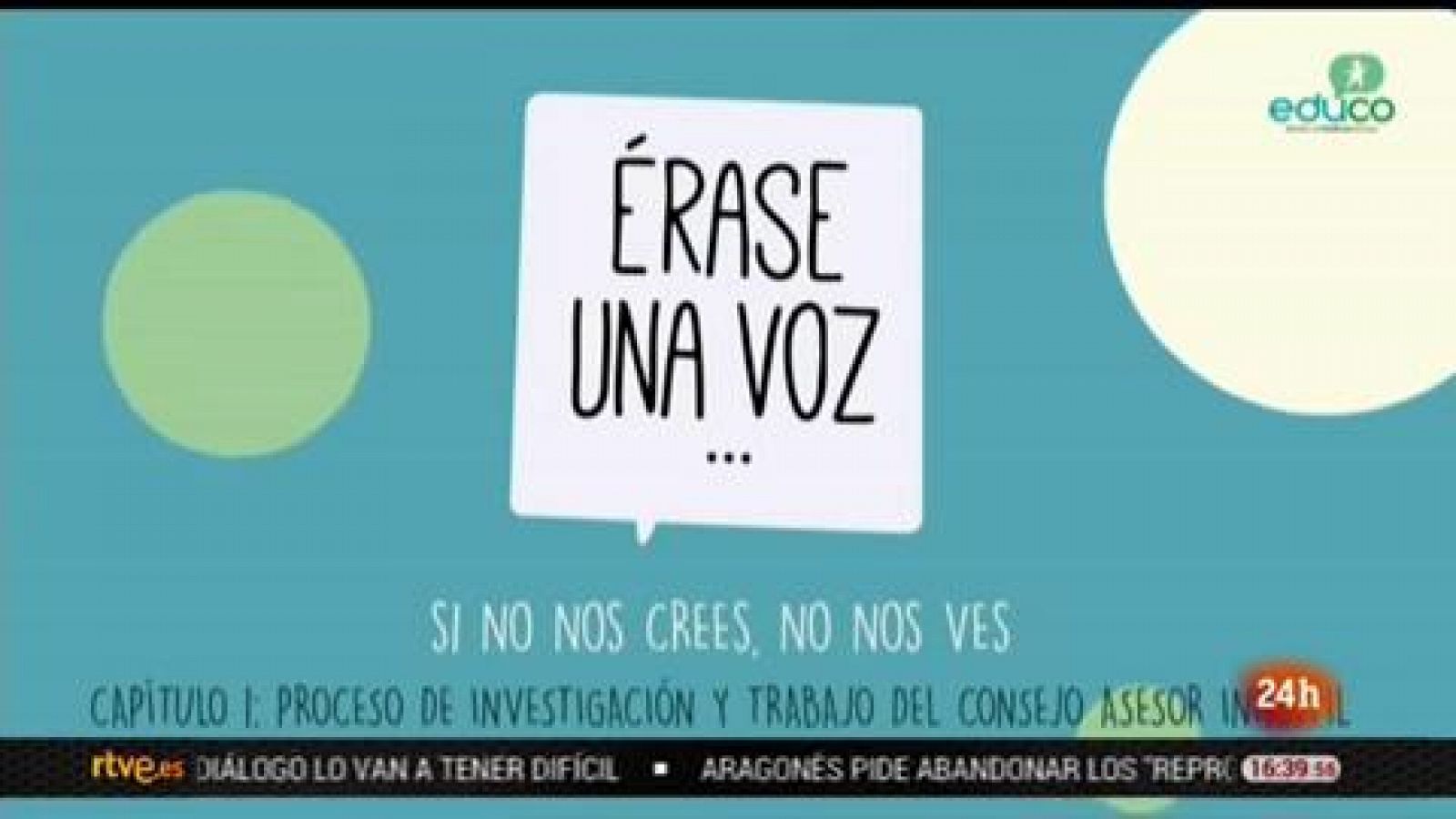 Parlamento - El Reportaje - "Érase una voz" contra la violencia infantil- 15/02/2020