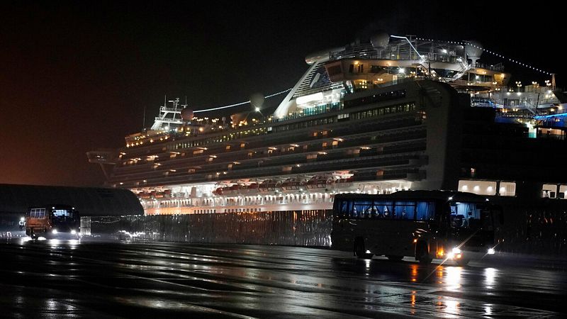 Coronavirus: Estados Unidos evacúa a sus ciudadanos del crucero en cuarentena en Japón 