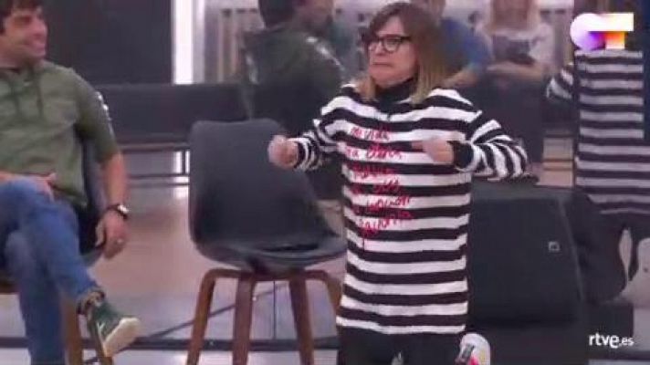 OT 2020 - Noemí imita a Ivan Labanda