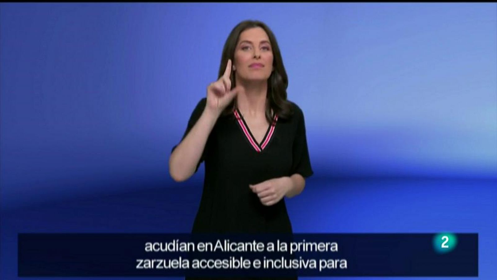 En Lengua de Signos - Zarzuela accesible e inclusiva a las personas sordas - RTVE.es