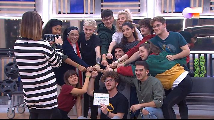 OT 2020 - Sor Lucía Caram visita la Academia de Operación Triunfo 2020