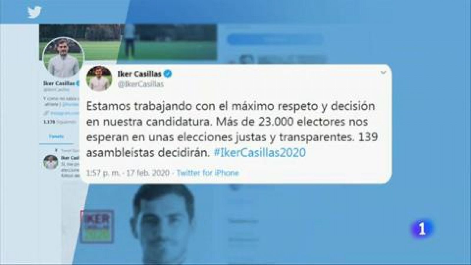 Casillas anuncia su intención de presentarse a presidente de la RFEF