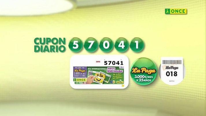 Sorteos ONCE - Sorteo ONCE - 17/02/20