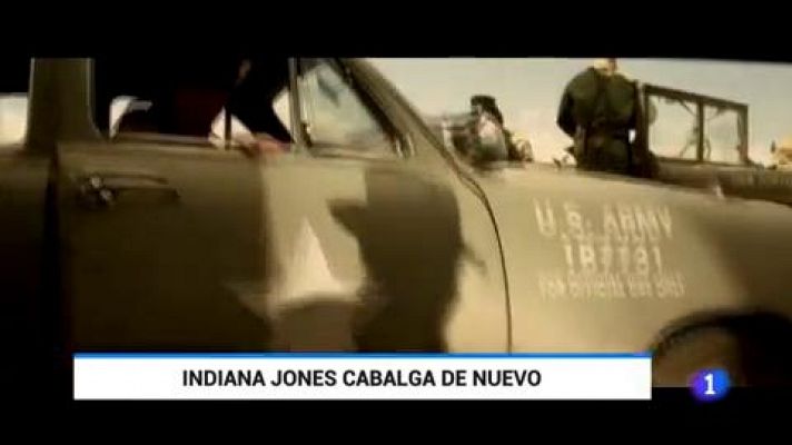 Telediario 1 - Indiana Jones cabalga de nuevo