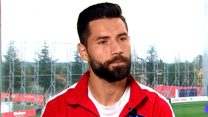 Telediario 1 - Felipe Monteiro: "Si Diego Costa entra nos va a ayudar bastante"