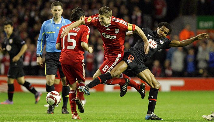Atleti y Liverpool reeditan este martes las semifinales de Europa Legue de 2010 