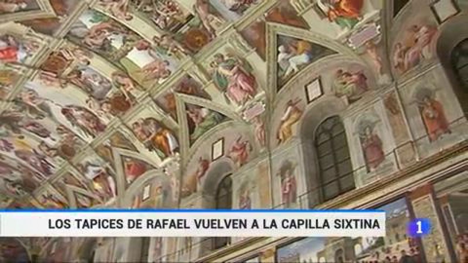  Los tapices de Rafael vuelven a rivalizar con Miguel Ángel en la Capilla Sixtina