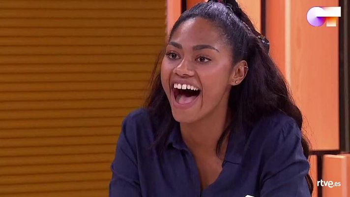 OT 2020 - Nia recibe la noticia de que cantará con Estrella Morente