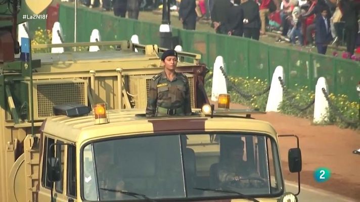 Mujeres en el ejército indio