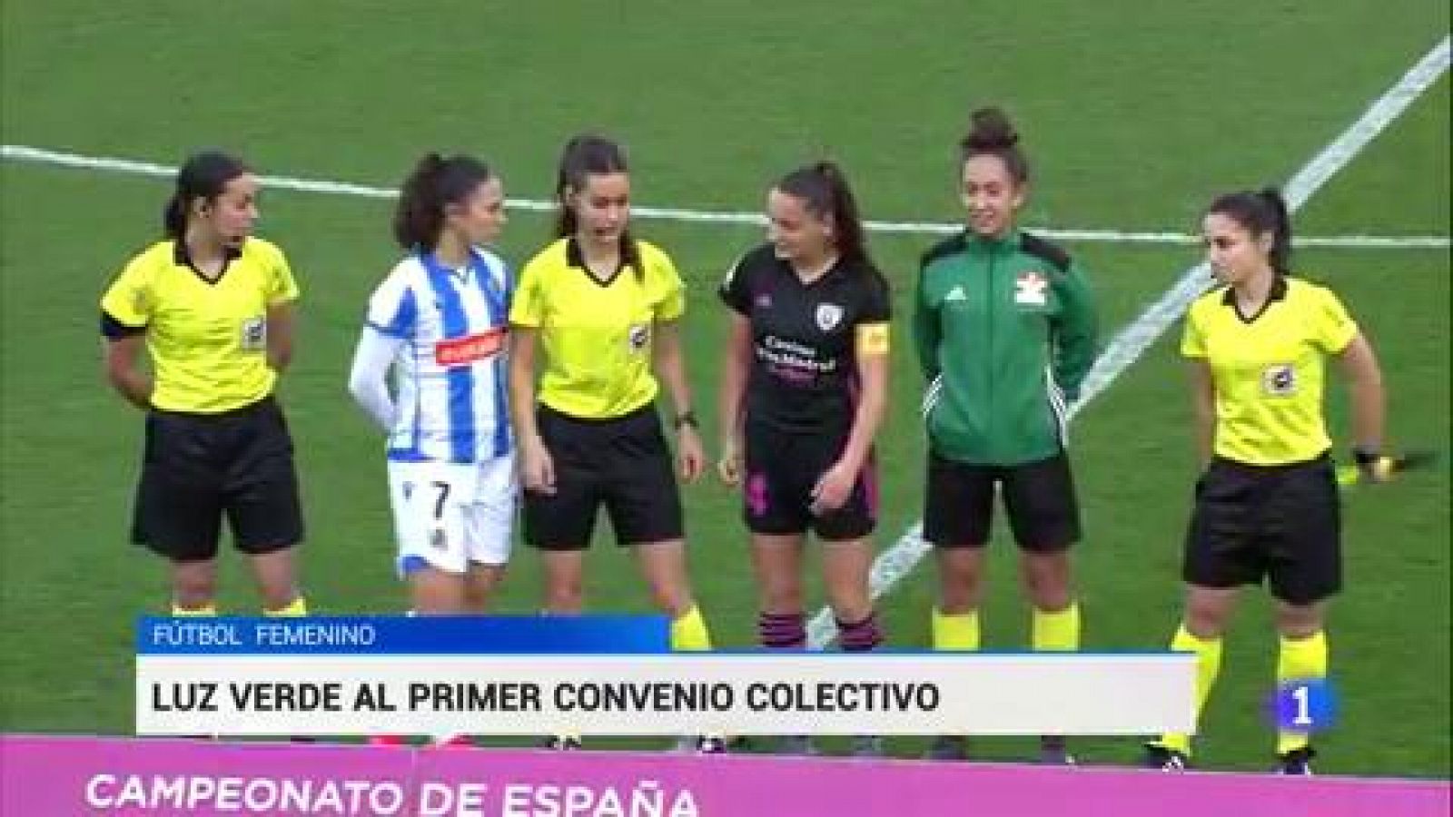 Firmado el I Convenio femenino en el fútbol español | Ver