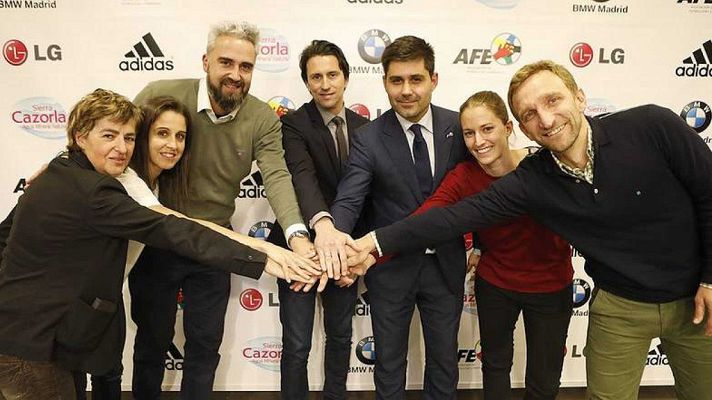 Telediario 1 - La ACFF y los sindicatos firman el primer Convenio Colectivo femenino del fútbol español
