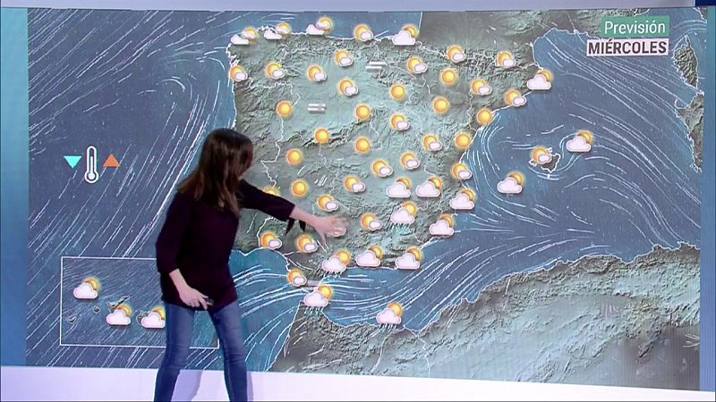 Tiempo estable con temperaturas en ascenso y escasas precipitaciones