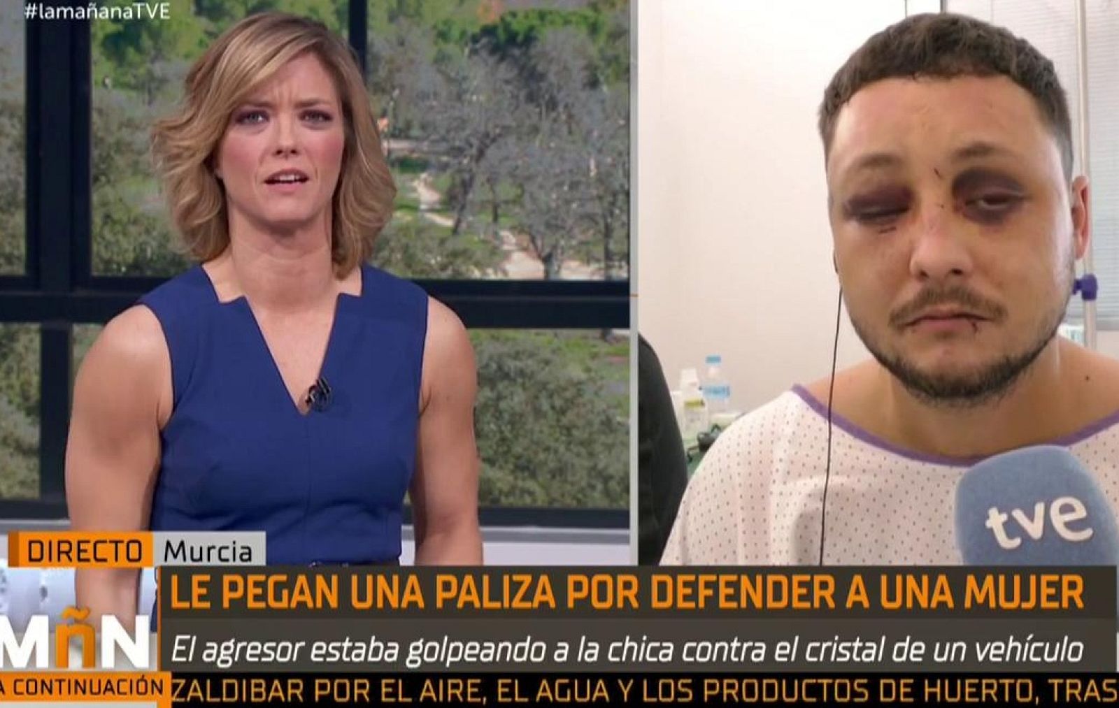 La Mañana - Un joven deberá pasar por quirófano tras defender a una maltratada de su pareja