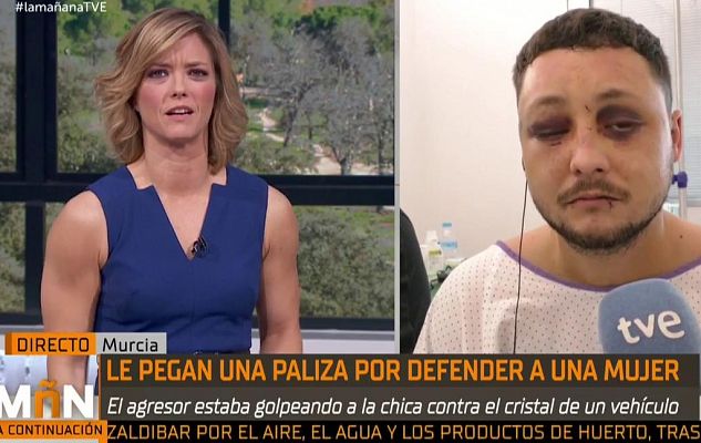 La mañana - Un joven deberá pasar por quirófano tras defender a una maltratada de su pareja