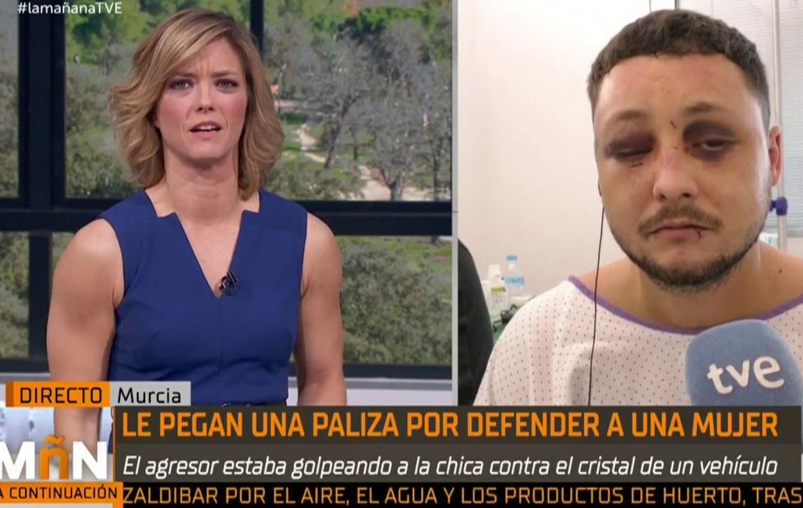 La Mañana - Un joven deberá pasar por quirófano tras defender a una maltratada de su pareja