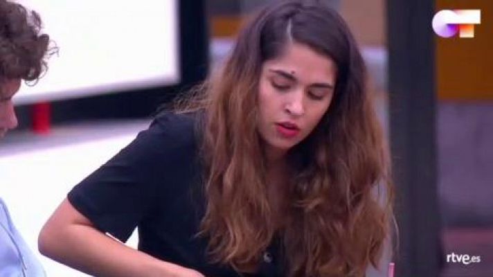 OT 2020 - Anajú canta una canción propia en clase de Mala Rodríguez