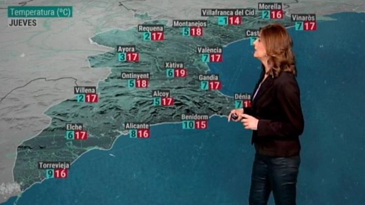 L'informatiu - Comunitat Valenciana - El tiempo en la Comunidad Valenciana - 19/02/20
