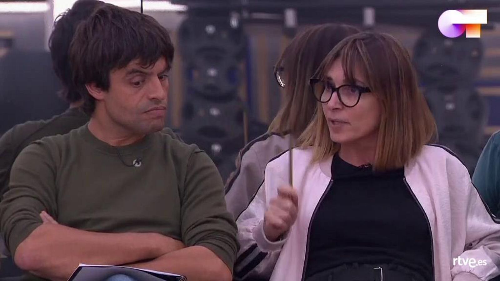 Antes del primer pase de micros en la Academia de OT 2020, Noemí les echa la bronca