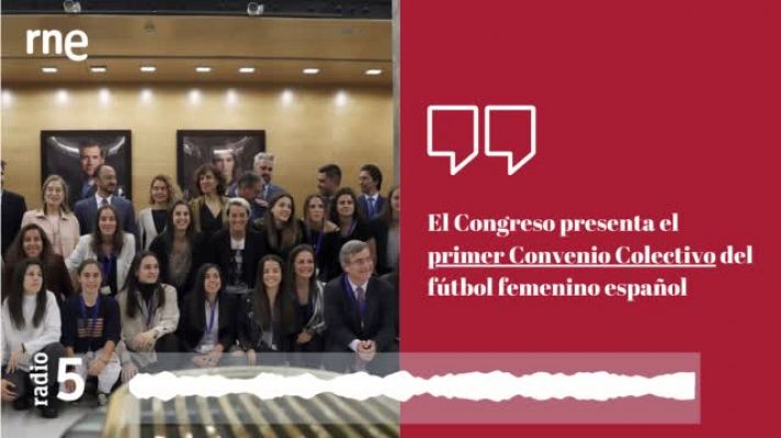 Sindicatos y clubes firman el primer convenio colectivo para el futbol femenino 