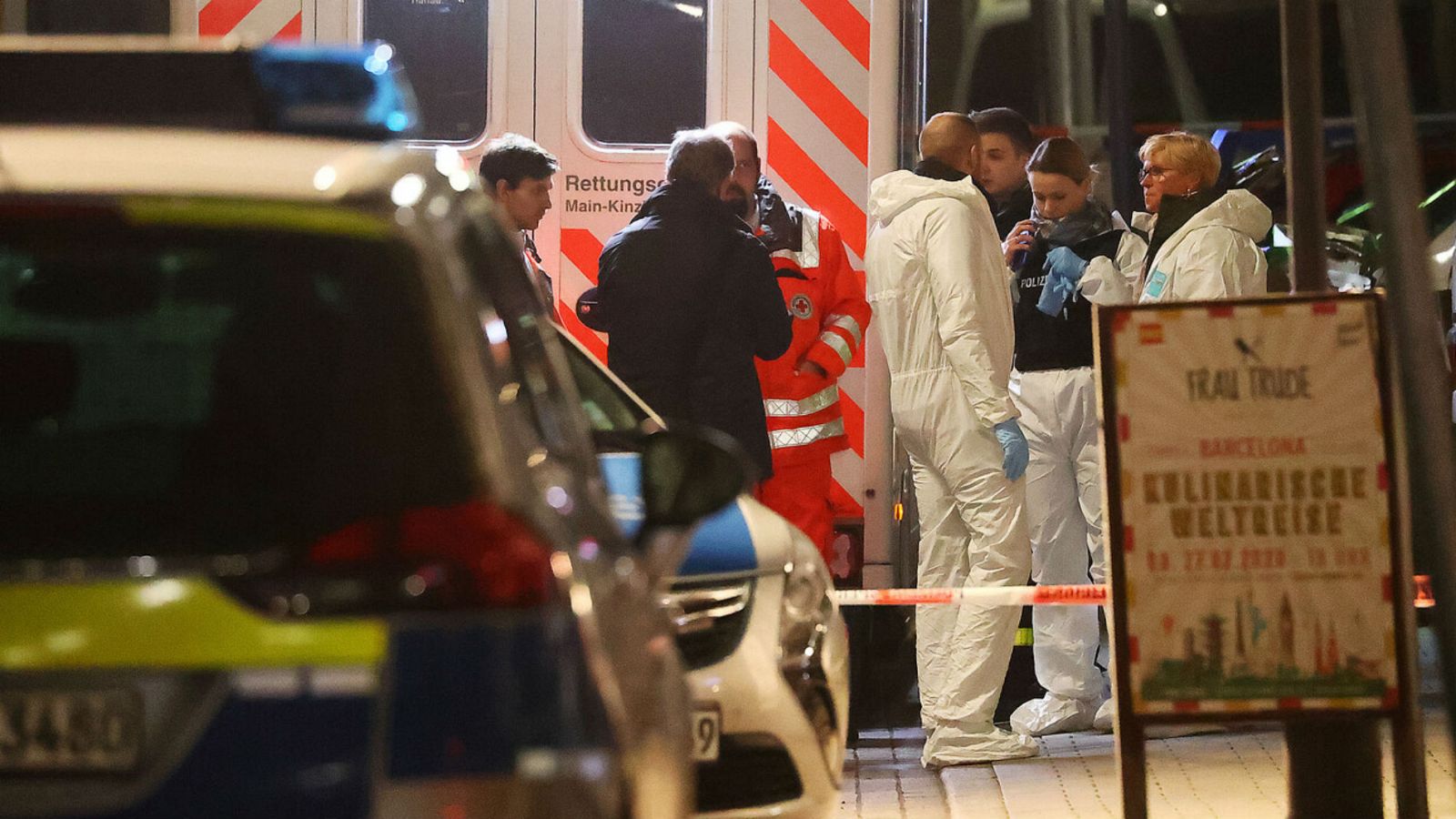 Ocho muertos tras dos tiroteos en la ciudad alemana de Hanau - RTVE.es