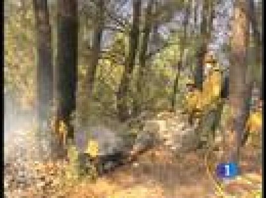  - El incendio en Las Hurdes reavivado