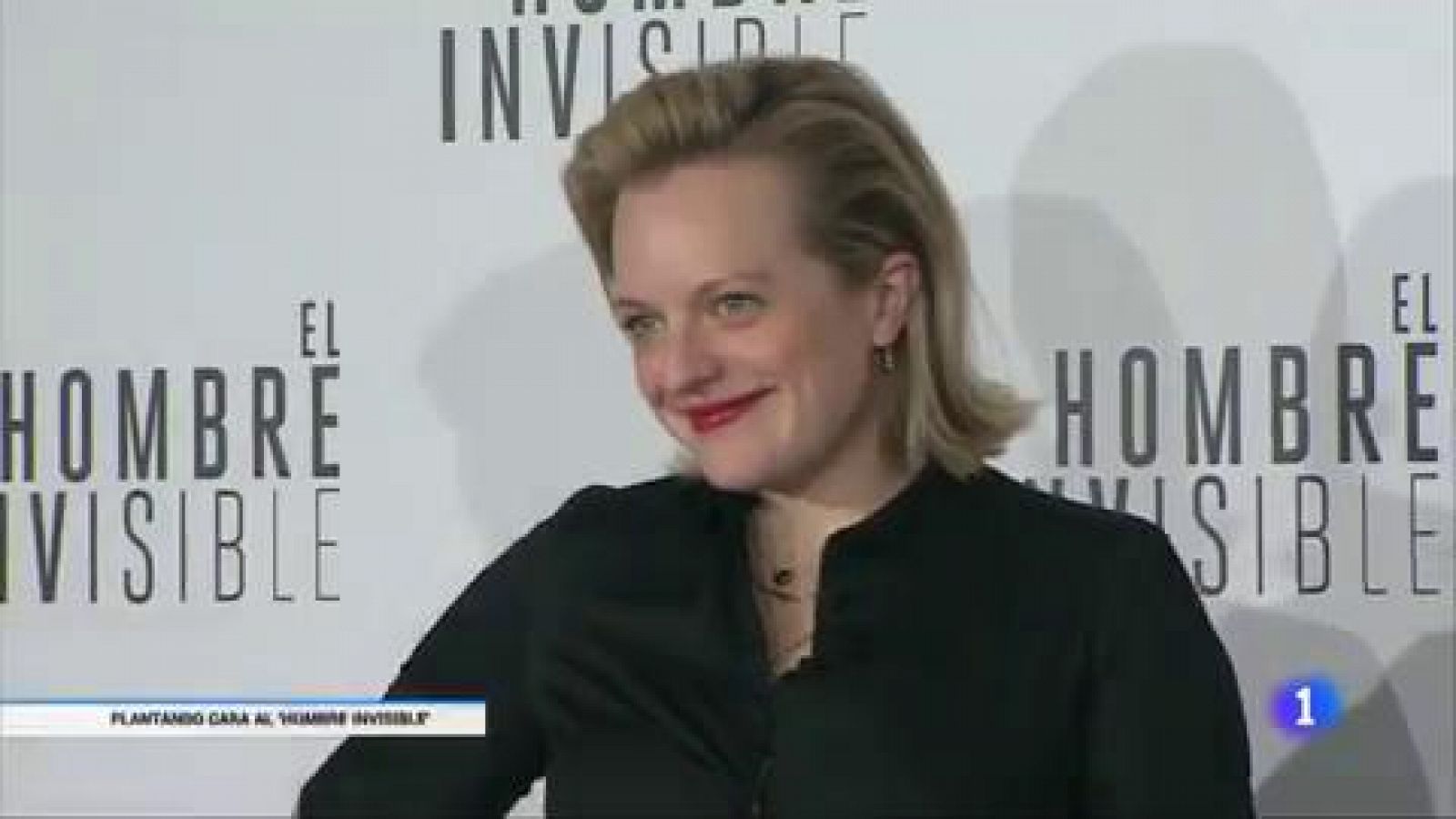 Telediario 1: Elisabeth Moss: "'El hombre invisible' es una metáfora sobre una relación tóxica" | RTVE Play