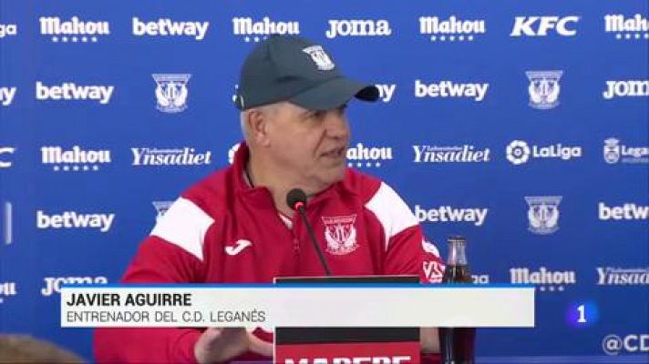 Telediario 1 - Aguirre, sobre el fichaje de Braithwaite: "¡Nos chingaron!"