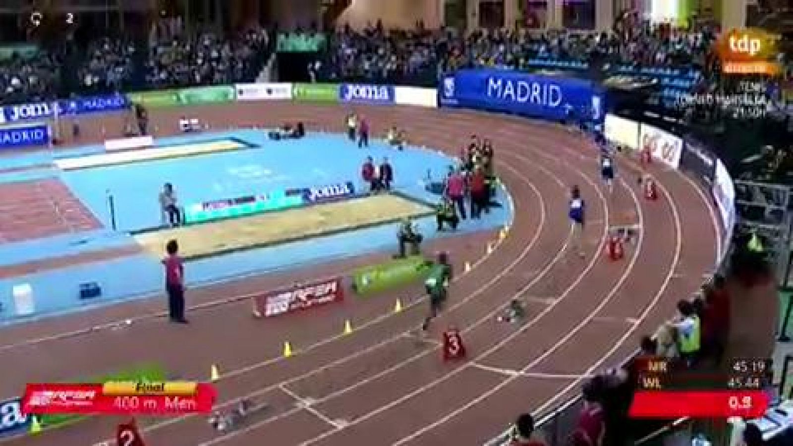 Vídeo: Samuel García vence los 400 metros - RTVE.es