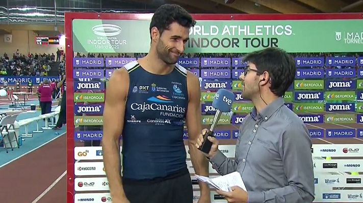 Atletismo - Samuel García: "Esta victoria me da fuerzas para ganar la temporada"