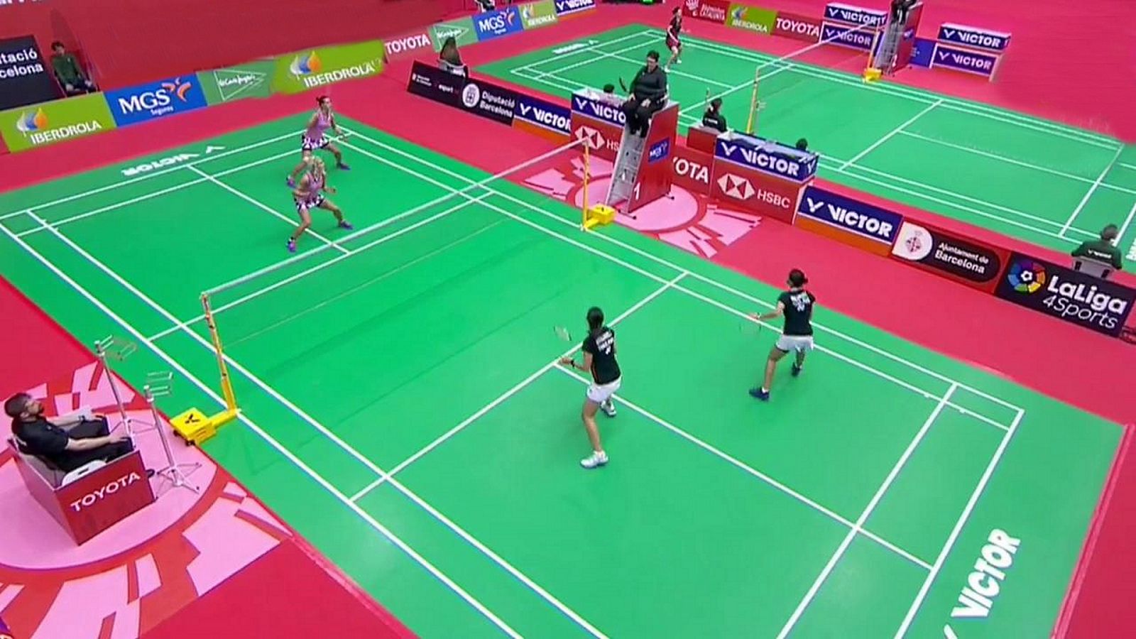 Bádminton - Barcelona Spain Masters Semifinal Doble Femenina: Bulagaria - Tailandia - RTVE.es