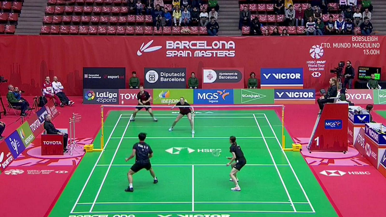 Bádminton - Barcelona Spain Masters Semifinal Doble Mixto: Corea - Dinamarca - RTVE.es