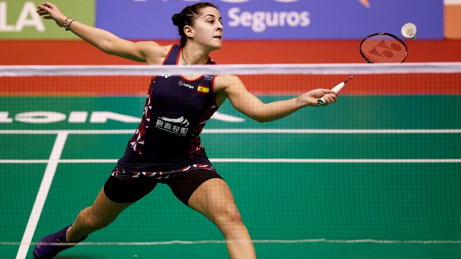 Bádminton - Barcelona Spain Masters Semifinal Individual Femenina: C. Marín - S. Katethong - RTVE.es