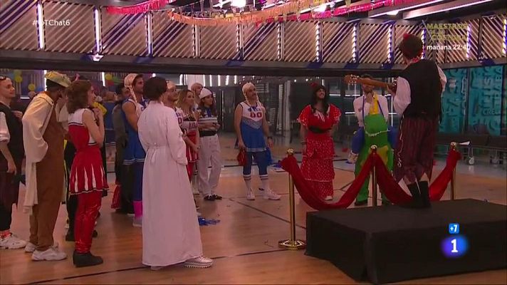 El chat de OT - Jesús y Roberto Leal se arrancan con unas chirigotas