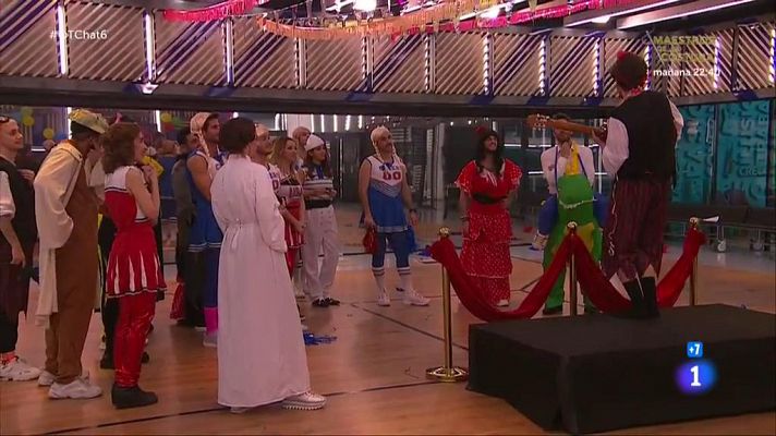 El chat de OT - Jesús y Roberto Leal se arrancan con unas chirigotas