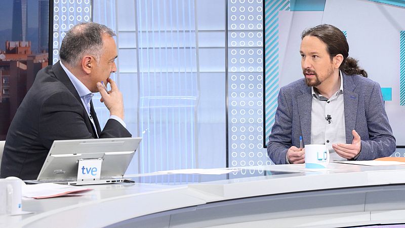 Los Desayunos de TVE: Entrevista a Pablo Iglesias