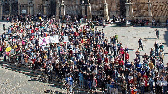 Los olivareros piden precios justos en Jaén