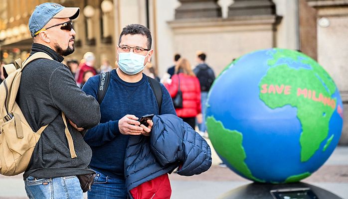 Turistas españoles sorprendidos por el coronavirus en Italia