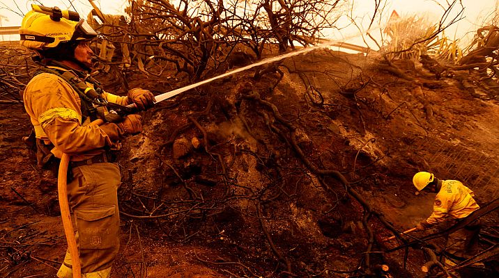 El incendio de Tenerife, bajo control