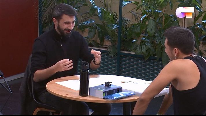 OT 2020 - Rayden en la Academia para producir la canción de Bruno