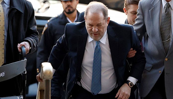 Telediario 1 - Harvey Weinstein, culpable de un delito de agresión sexual y otro de violación en tercer grado