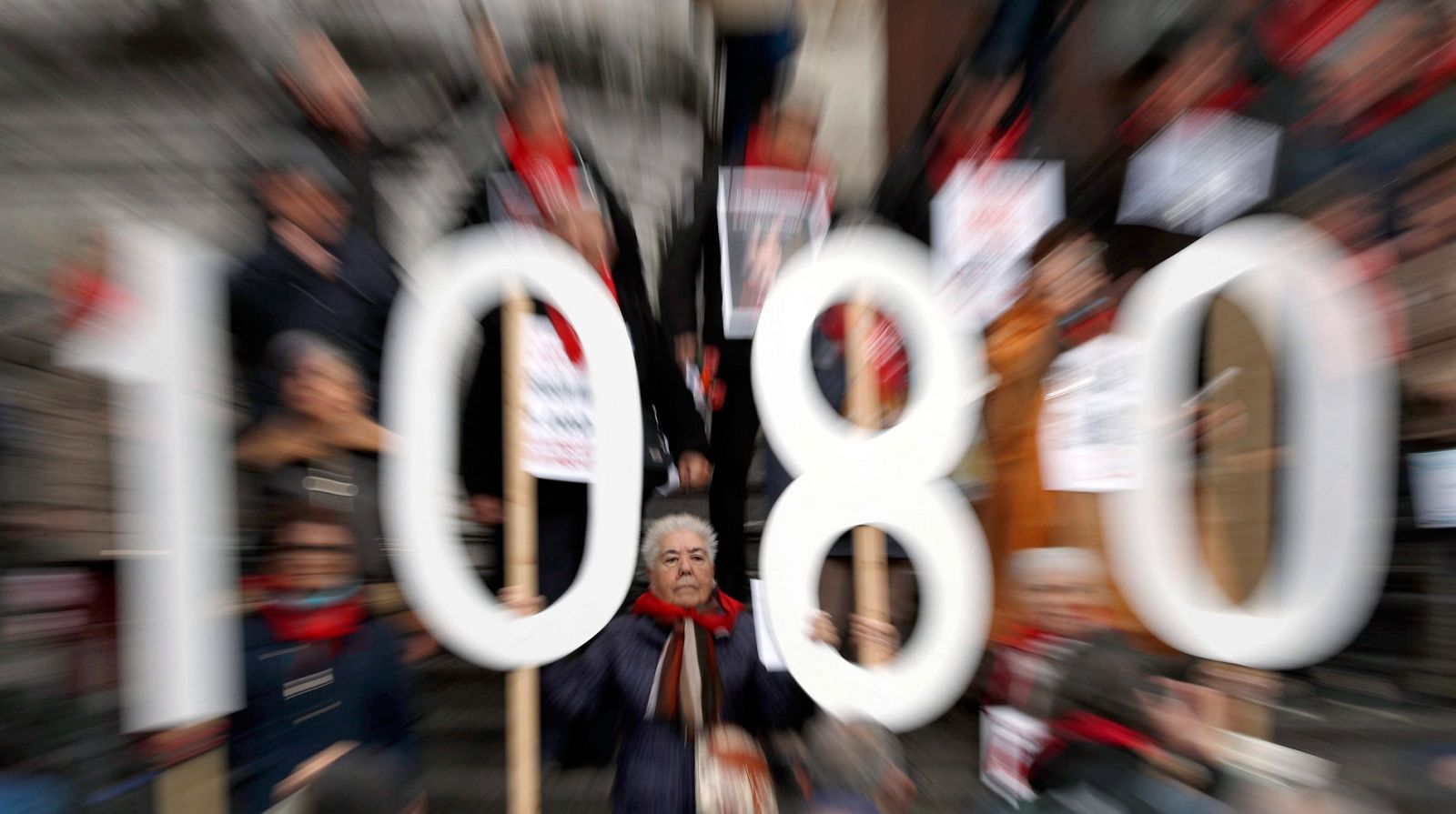 La pensión media supera los mil euros