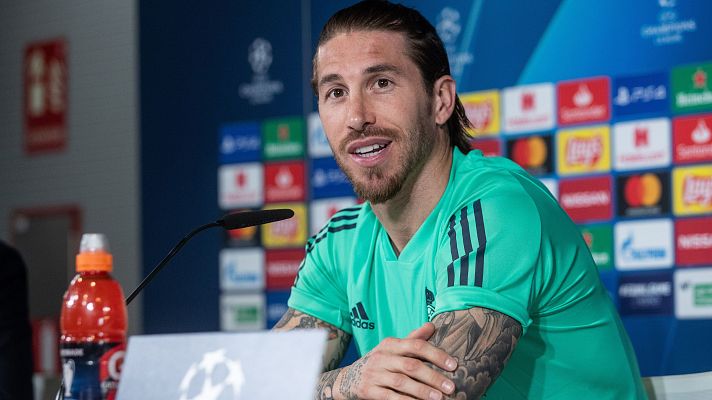 Telediario 1 - Sergio Ramos: "Llega una semana decisiva y aquí es donde se ven a los tíos"