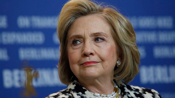 Telediario 1 - Hillary Clinton presenta en el Festival de Cine de Berlín un documental sobre su figura