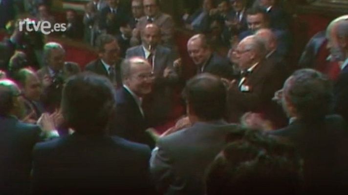 Arxiu TVE Catalunya - Heribert Barrera és escollit president del Parlament